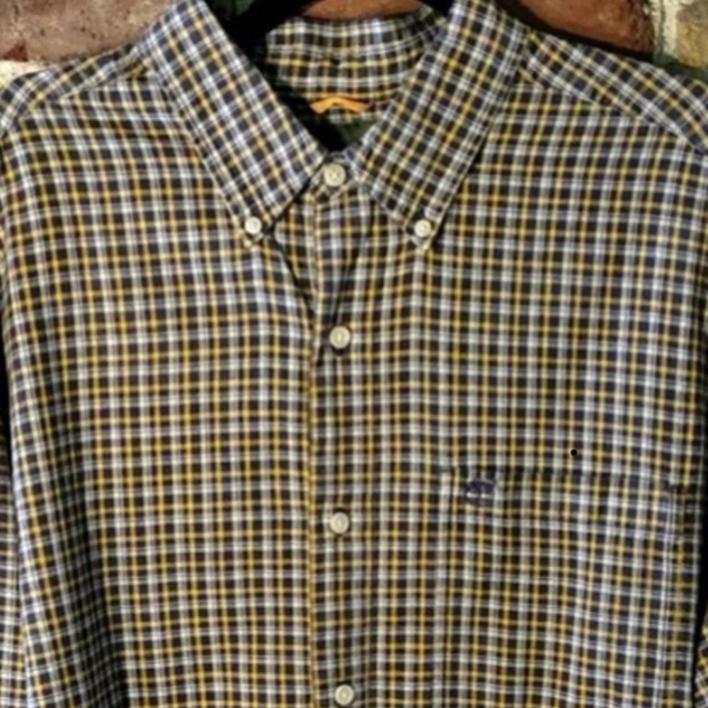 😍MENS XL TIMBERLAND PLAID SHIRT 😍